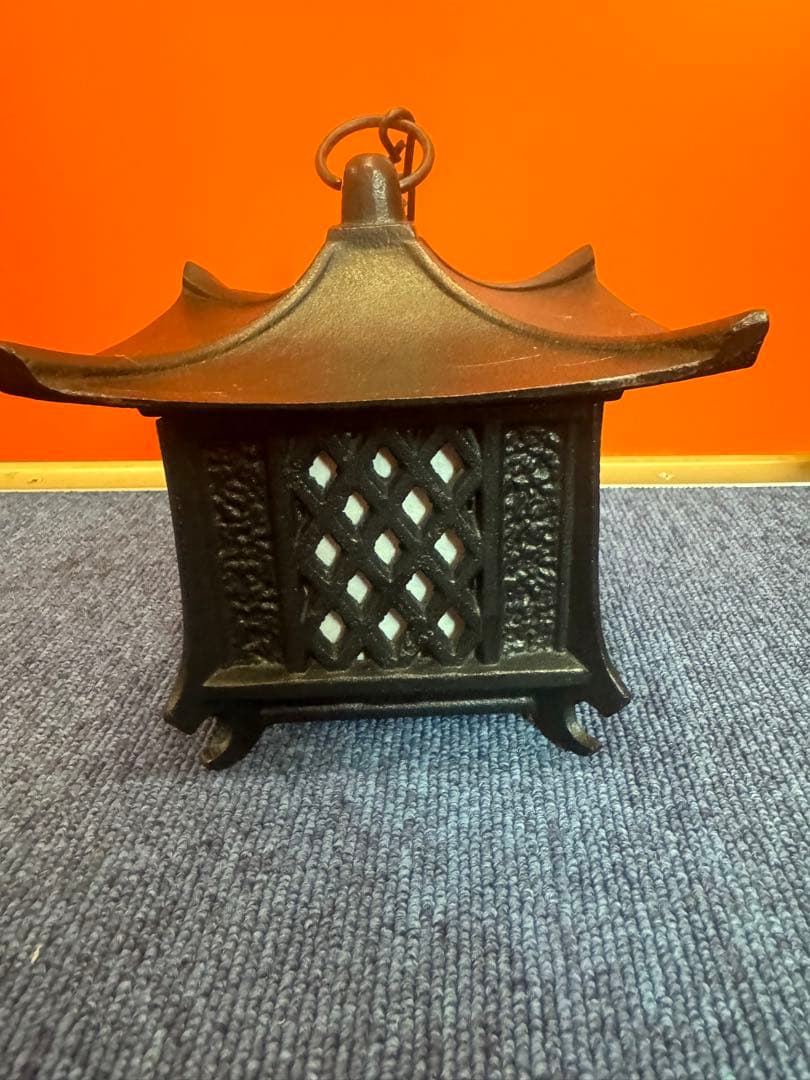 1614 古典　南部鉄器　照光堂　吊灯篭