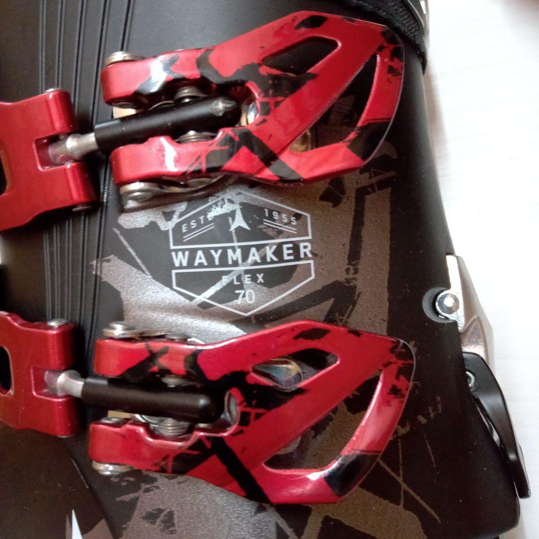 ATOMIC Medium Fit スキーブーツ ブラック/レッド