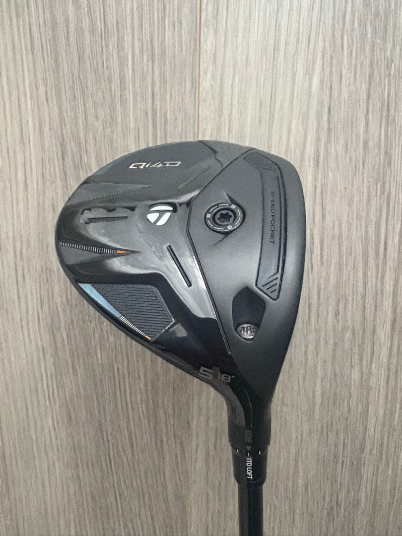 美品　テーラーメイド Qi4D フェアウェイウッド 5W REAX 65-S