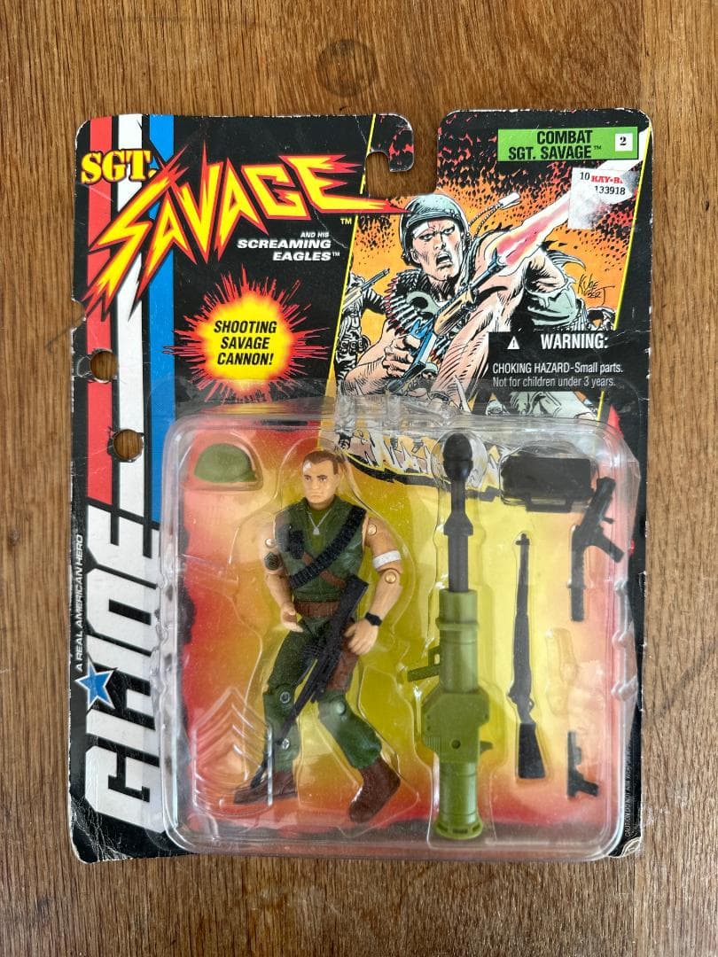 ミリタリー ORIGINAL SGT. SAVAGE GI JOE **VINTAGE**