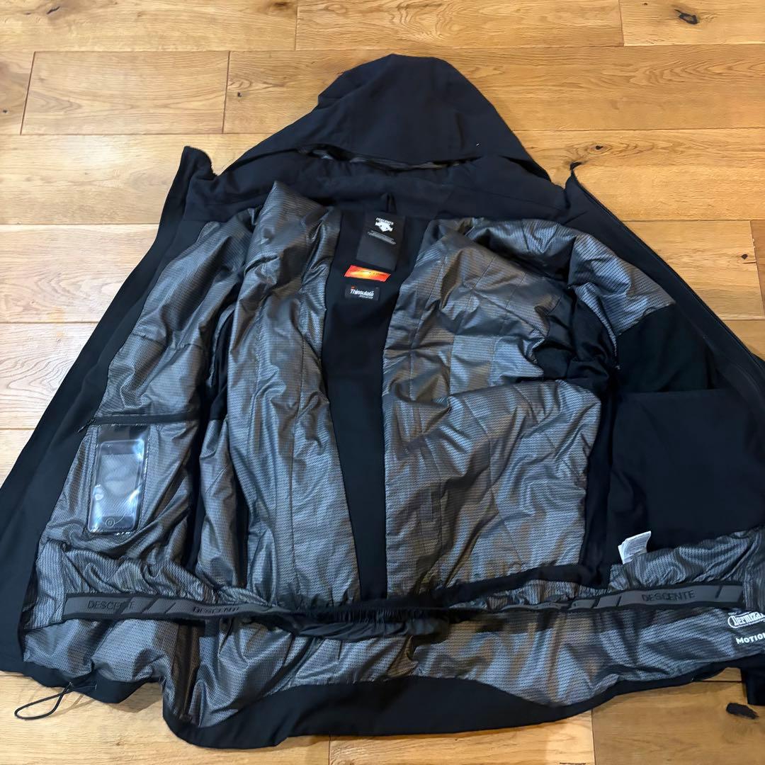 美品　DESCENTE×OGASAKA スキーウエア XLサイズオガサカブラック