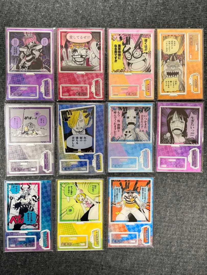 ONE PIECE バースデイ 名場面 ジオラマフィギュア44枚 まとめ売り