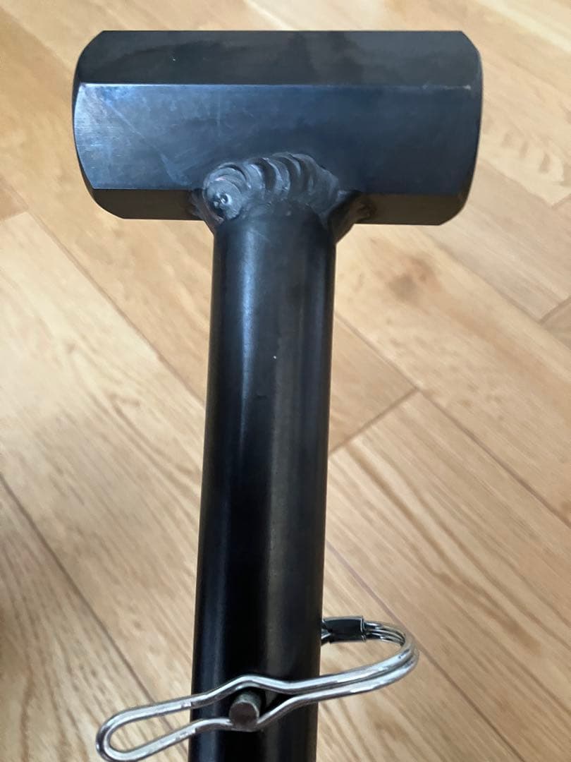 【未使用】Makuake 抜く時に力の要らないペグハンマー　テント設営