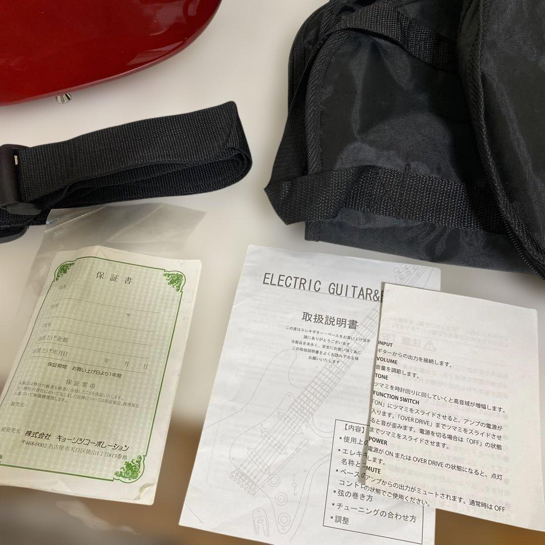 SELDER 美品 エレキギター STストラップ・ケース付き