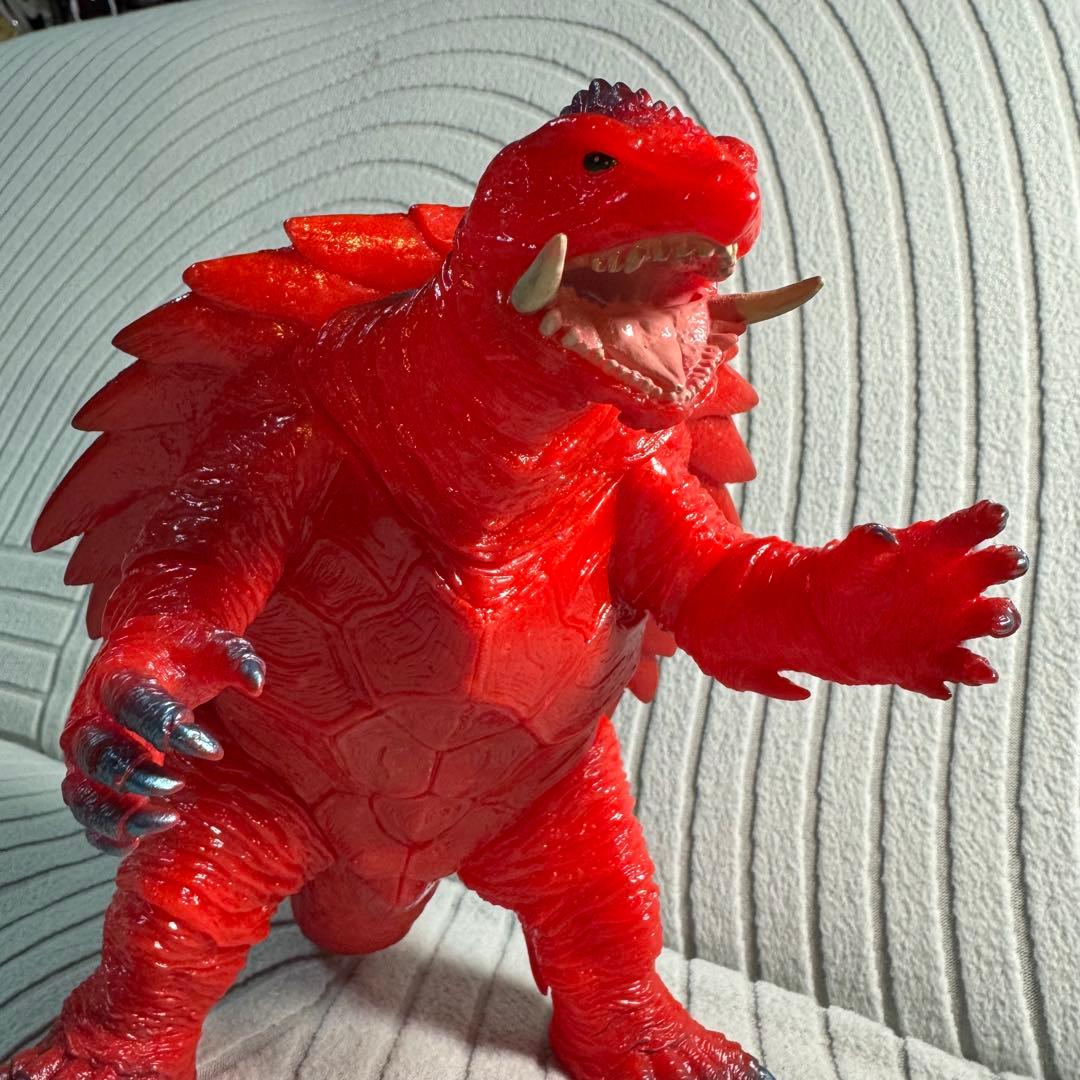 大怪獣シリーズガメラⅢ 1999 赤成型ソフビキット