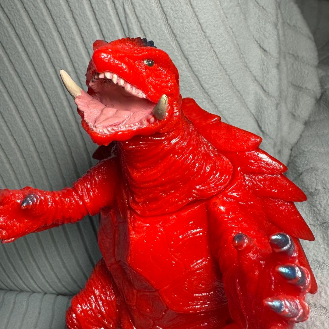 大怪獣シリーズガメラⅢ 1999 赤成型ソフビキット