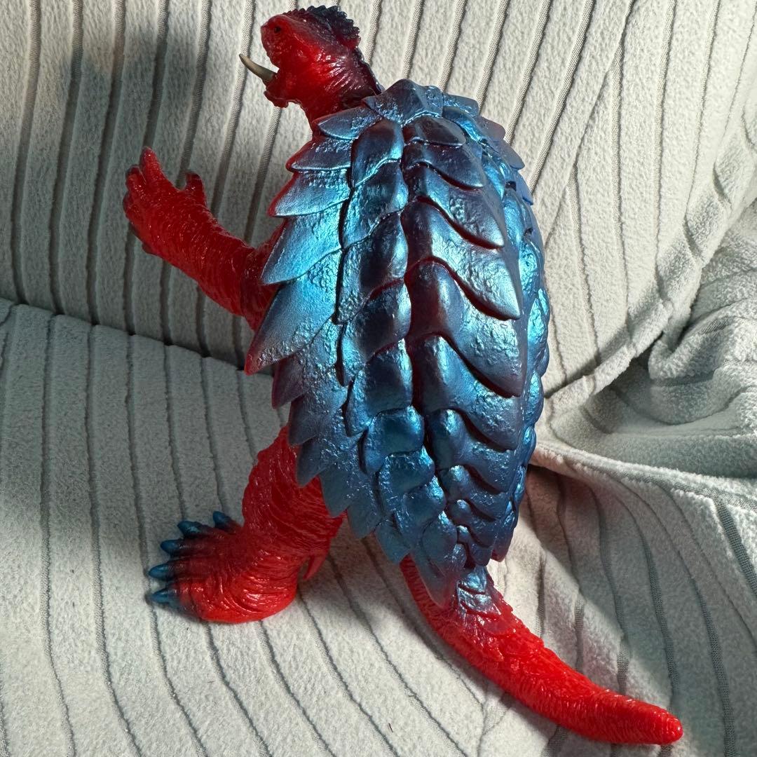 大怪獣シリーズガメラⅢ 1999 赤成型ソフビキット