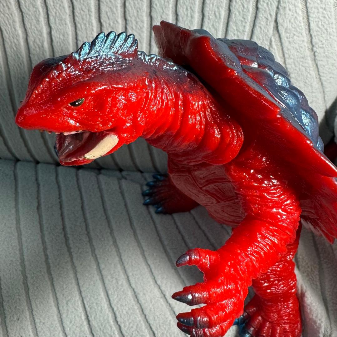 大怪獣シリーズガメラⅢ 1999 赤成型ソフビキット