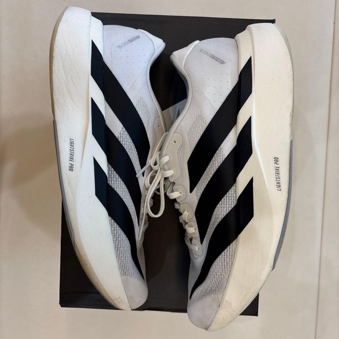 ADIZERO EVO SL 27cm アディダス