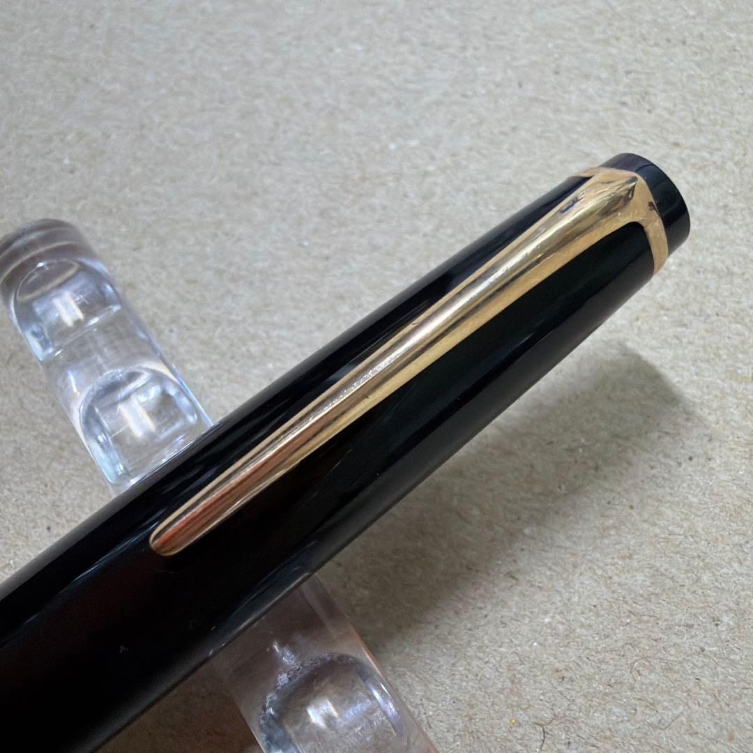 新品 廃盤 MONTBLANC モンブラン No.12 万年筆 ブラック 18c