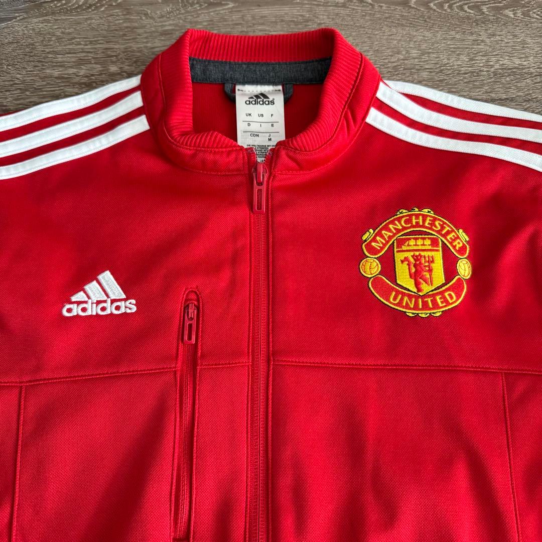 adidas 正規品 マンチェスターユナイテッド 15-16 アンセムジャケット