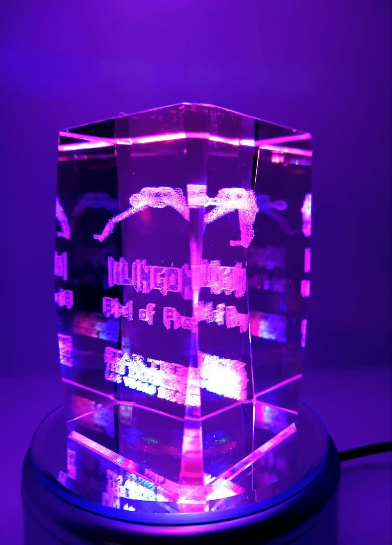 希少 スタートレック クリンゴン バード・オブ・プレイ 3Dクリスタル