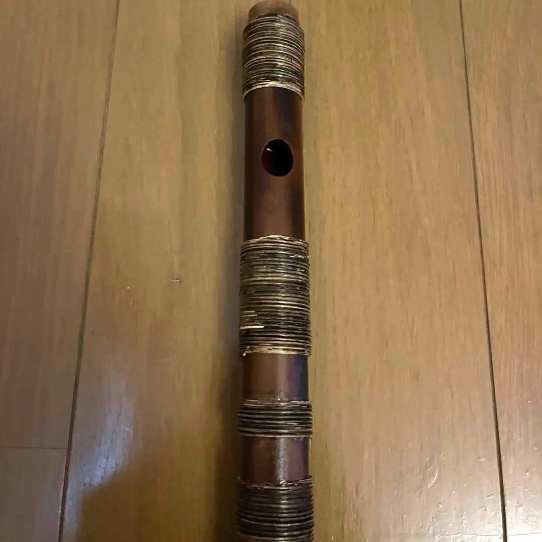 篠笛　燻竹　古典3本調子　7穴