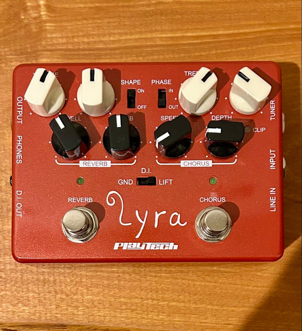 【ほぼ新品】Playtech Lyra アコースティックギタープリアンプ