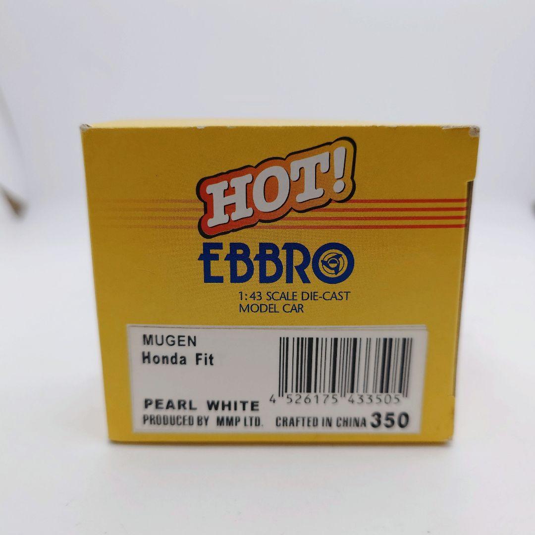 【未使用】　エブロ　EBBRO　MUGEN Honda FIT　無限　フィット