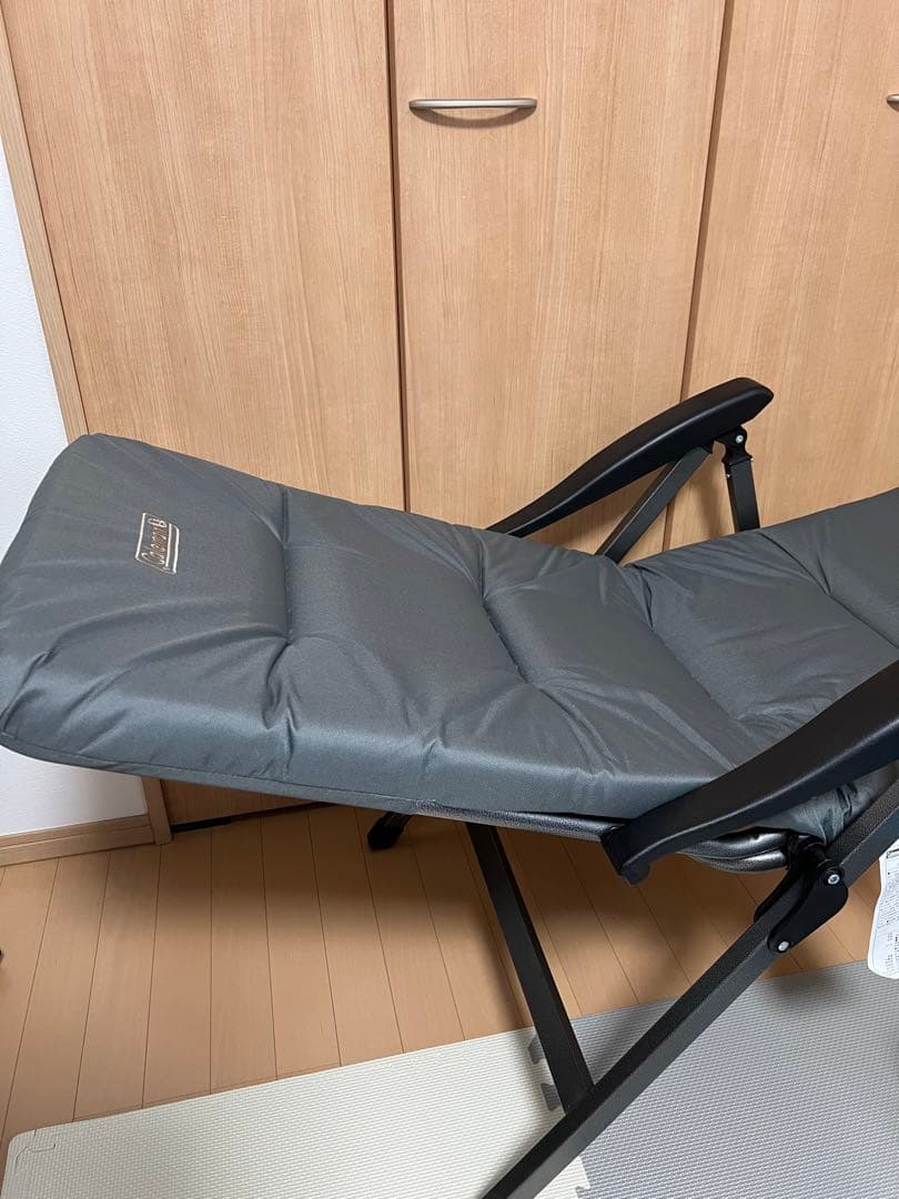 コールマン　パイオニアリクライナー　グレー　1脚