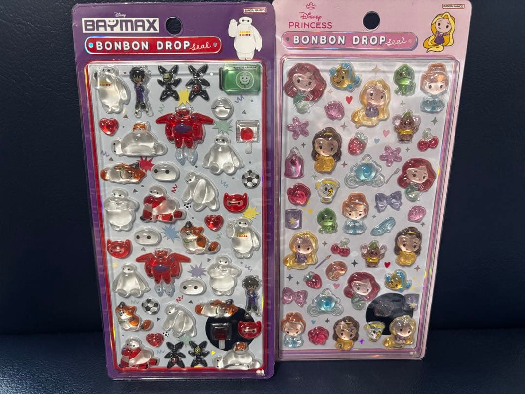 ディズニーボンボンドロップシール6パックセット