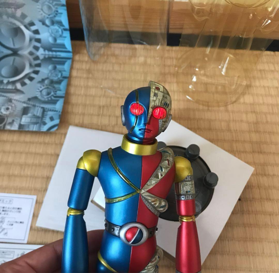 美品！　キカイダー　フィギュア　動く・光る　動作確認済み　昭和レトロ　レア！