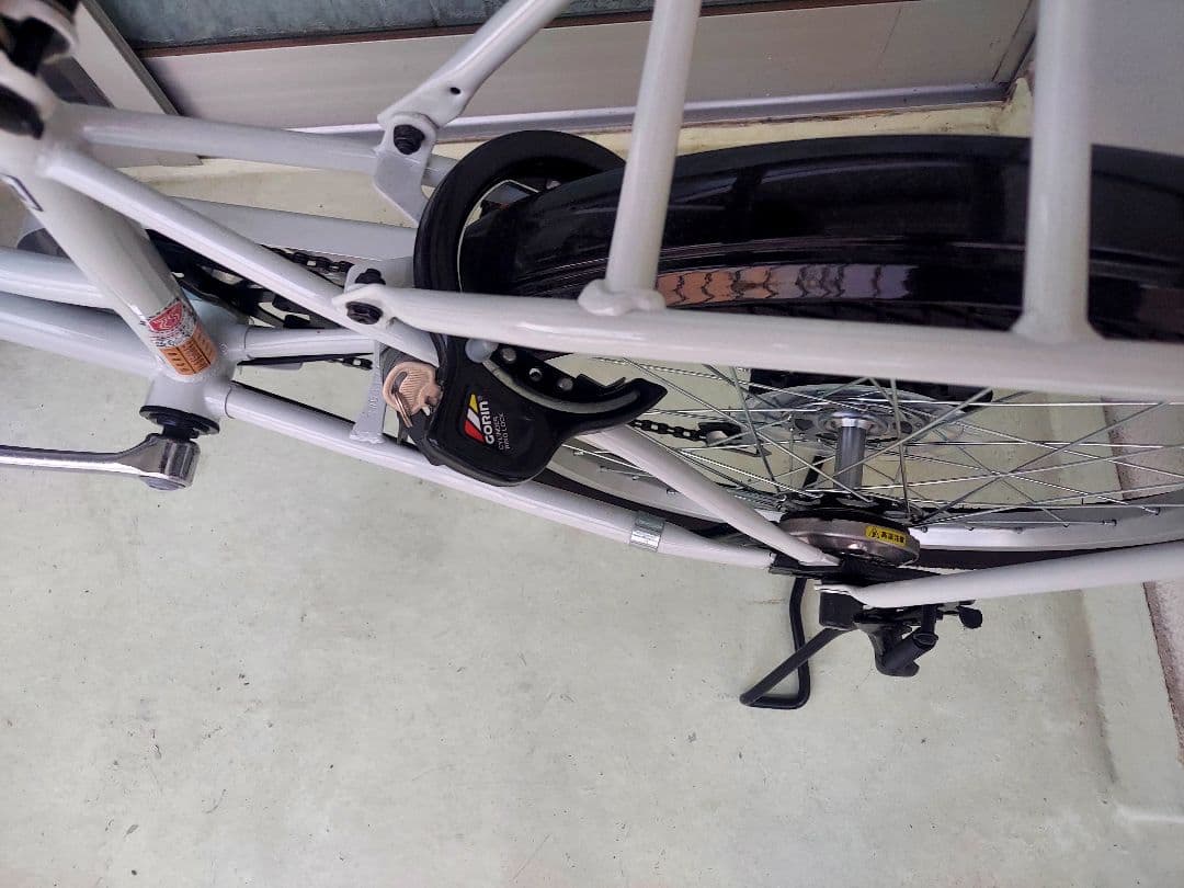 ホワイト シティサイクル メッシュバスケット付き※直接お渡しできる方限定