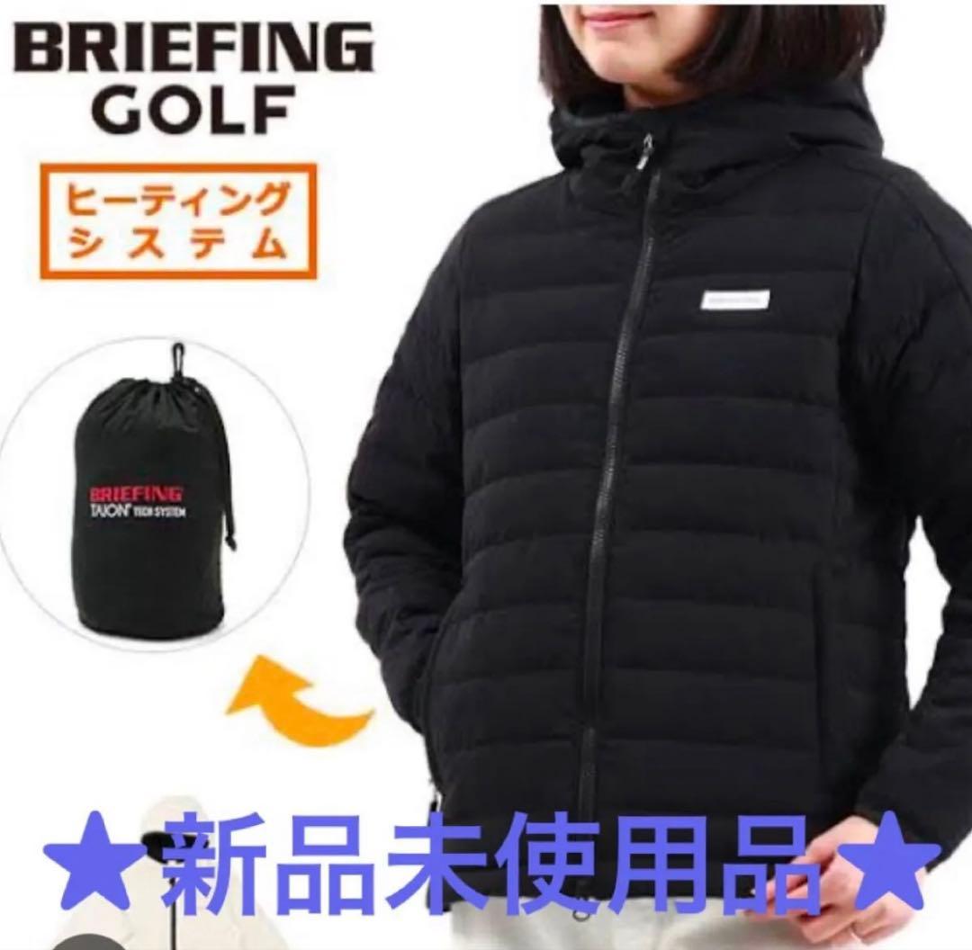 BRIEFING GOLF/TAION DOWN PARKA/ブラック S