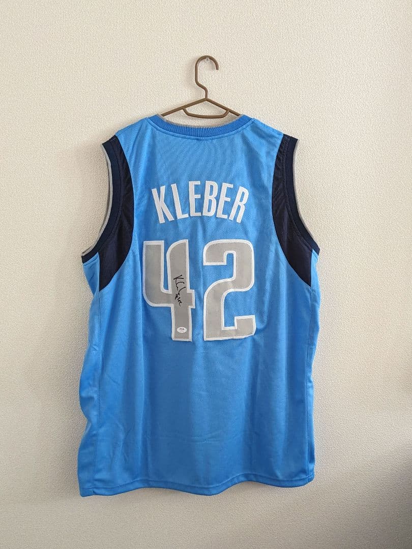 PSA 鑑定品 マキシ・クレバー サインユニフォーム Mavs Lakers