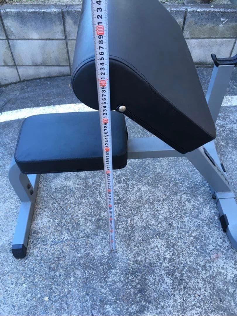 【直接引取限定】BodySolidのジムユースのプリチャーベンチ