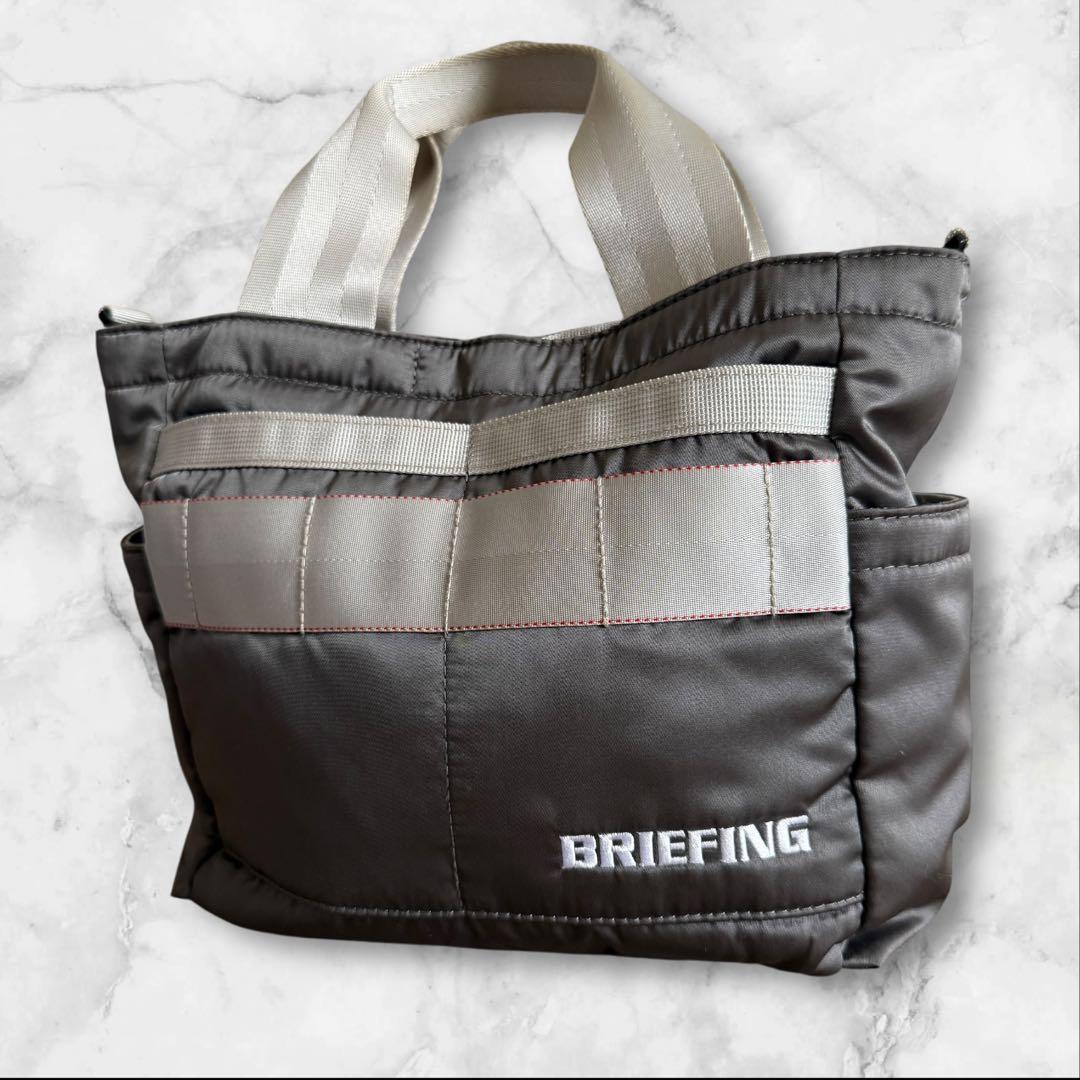 ブリーフィング カートバッグ トートバッグ ロッカーバッグ　グレー　ハンドバッグ