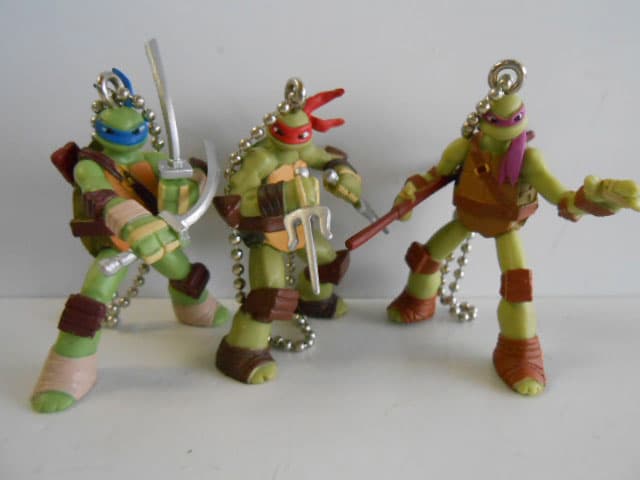 ♯Kut09DZ ミュータントタートルズ フィギュア マスコット 全5種