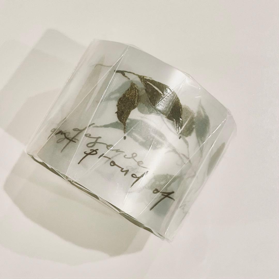 leaves　霧面PETマスキングテープ　マステ