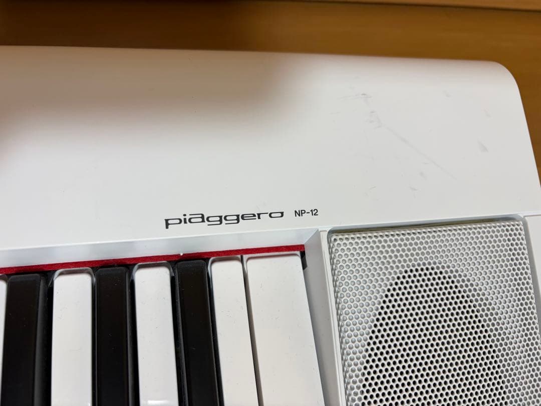 YAMAHA piaggero NP-12 ホワイト 61鍵