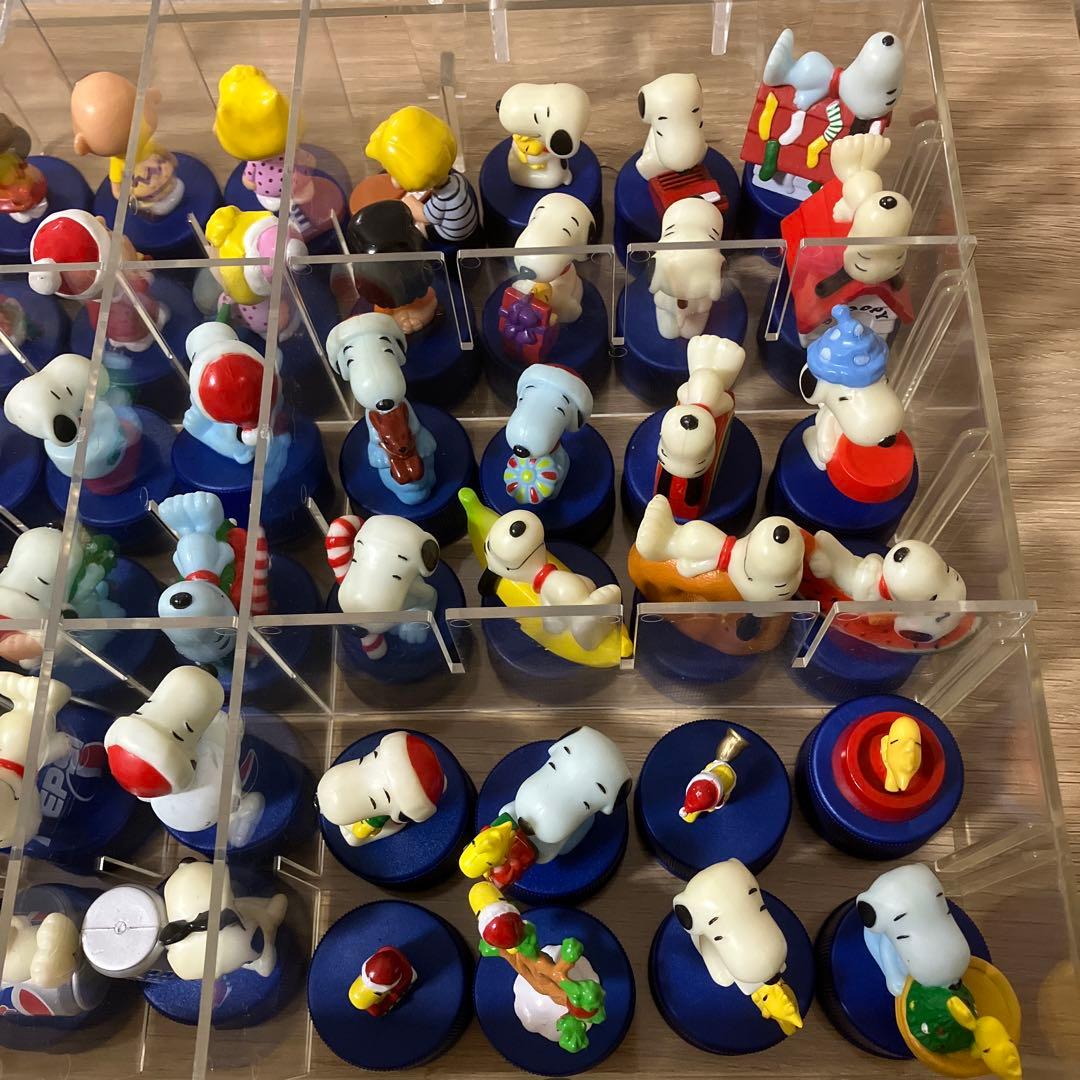 スヌーピーキャラクターコレクション 60体 収納ケース付き