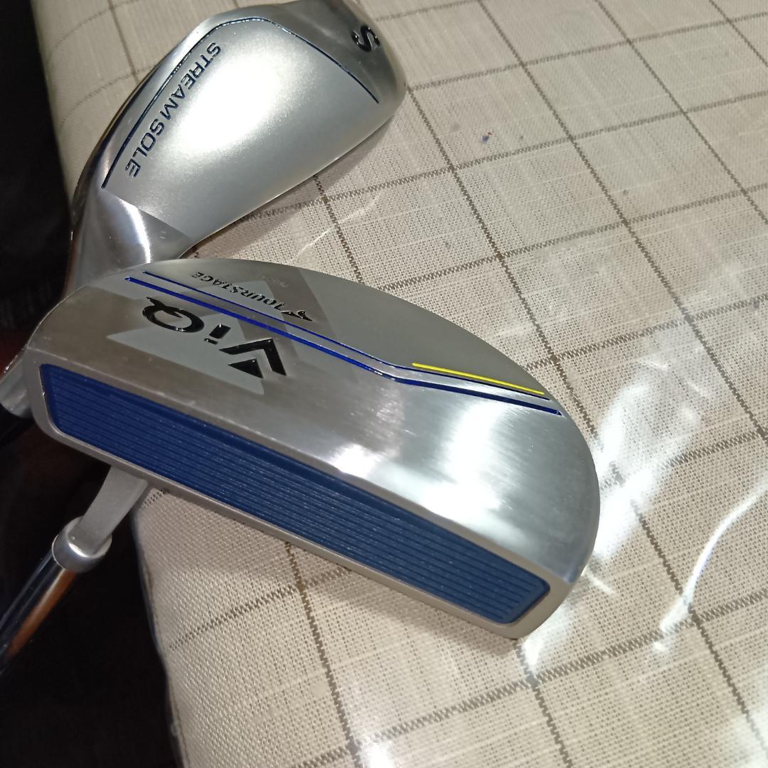 ブリヂストン　ツアーステージViQ13本フルセット,フレックスS＋キャディバック