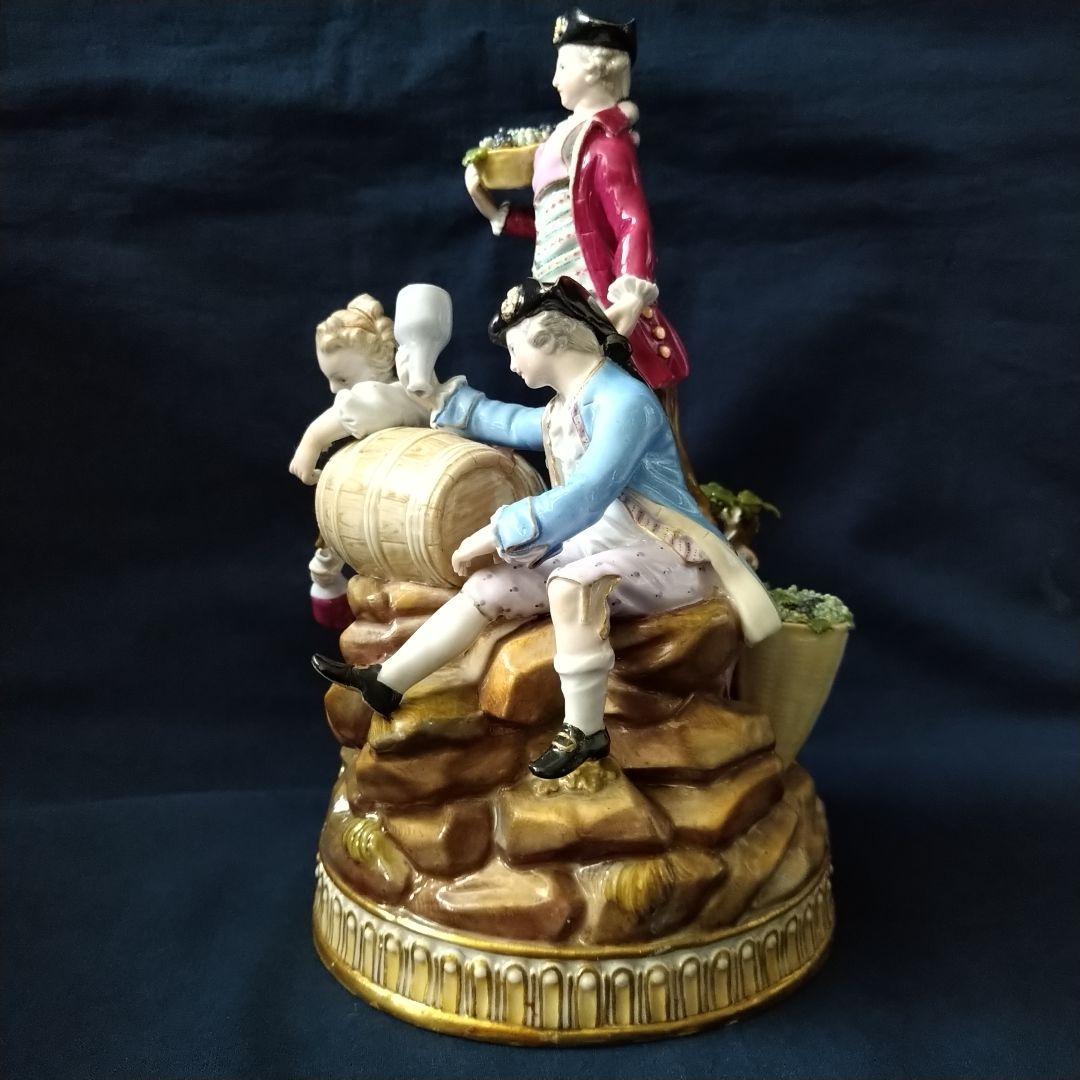 ✤1924年以前・マイセン(Meissen)フィギュリン✤『ワイナリー』