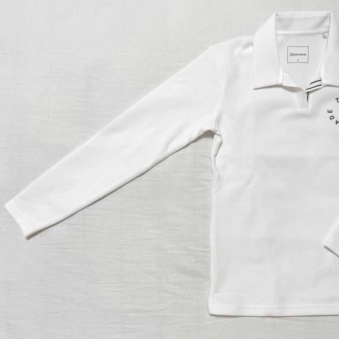 【TaylorMade/テーラーメイド】サークルロゴL/S ポロシャツ