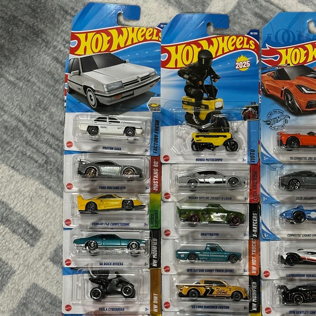 ホットウィール ベーシック 36台セット② フェラーリ GT-R等