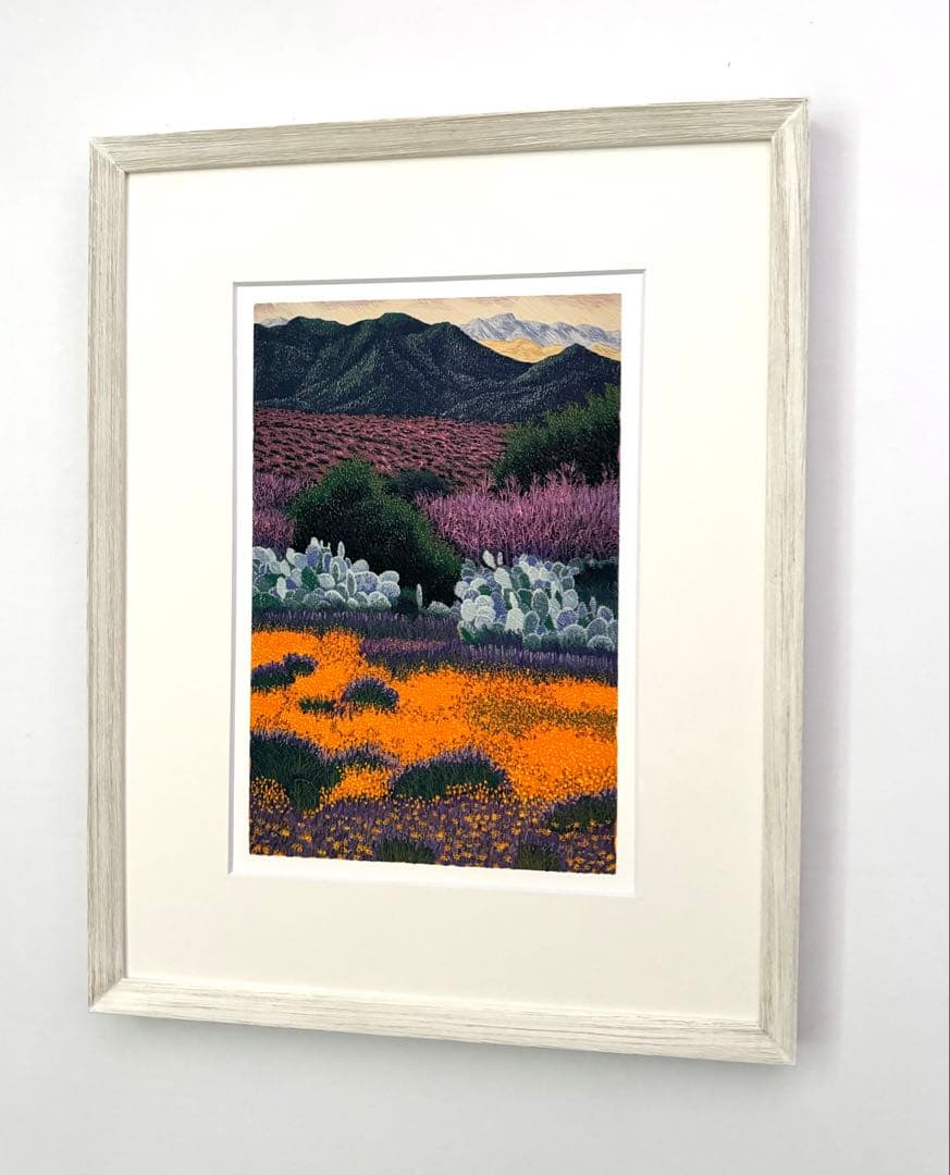 山 風景 絵画 （G）