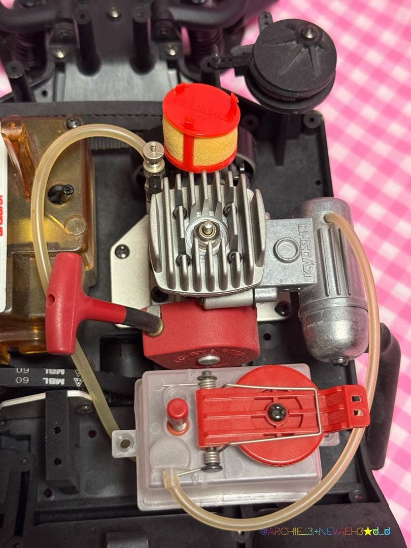 値下げ中★京商 ニッサンテラノ 1/9スケールRC10〜11エンジン4WD RV