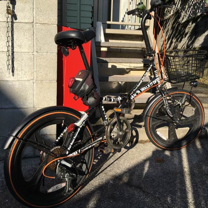 20インチ折りたたみ自転車、6段変速