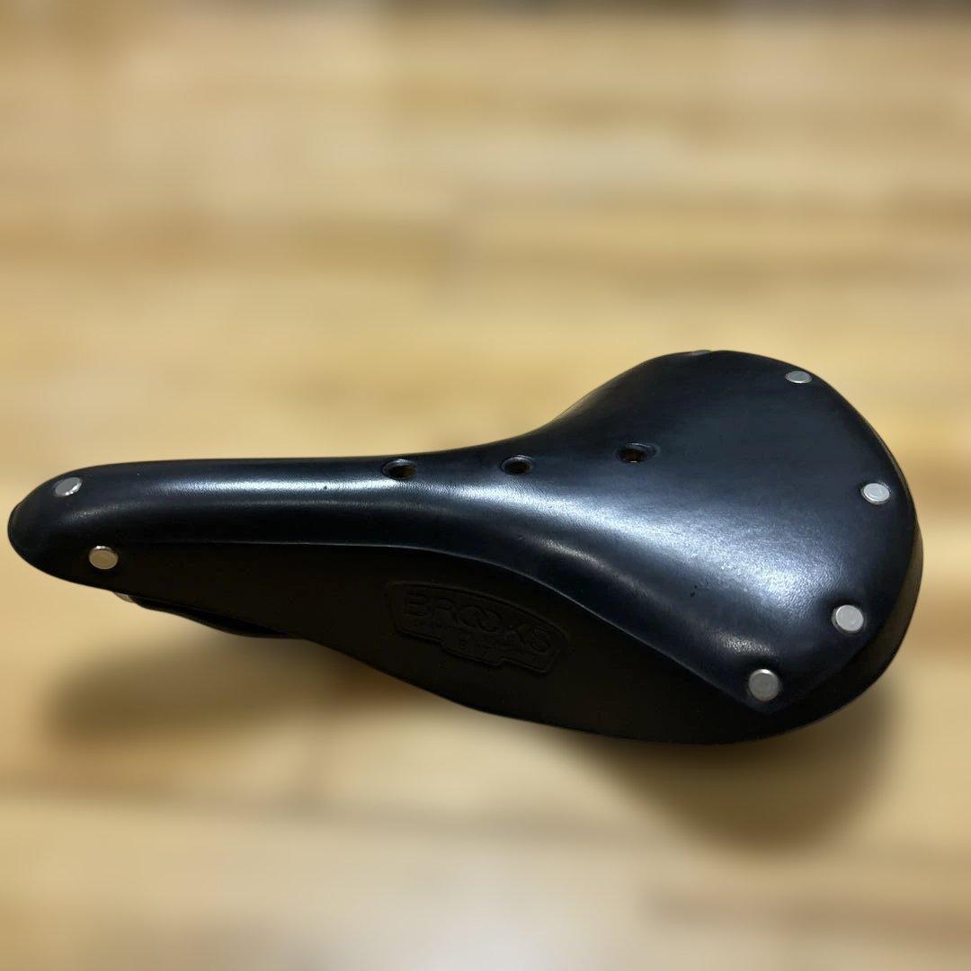 BROOKS ブラックレザーサドル