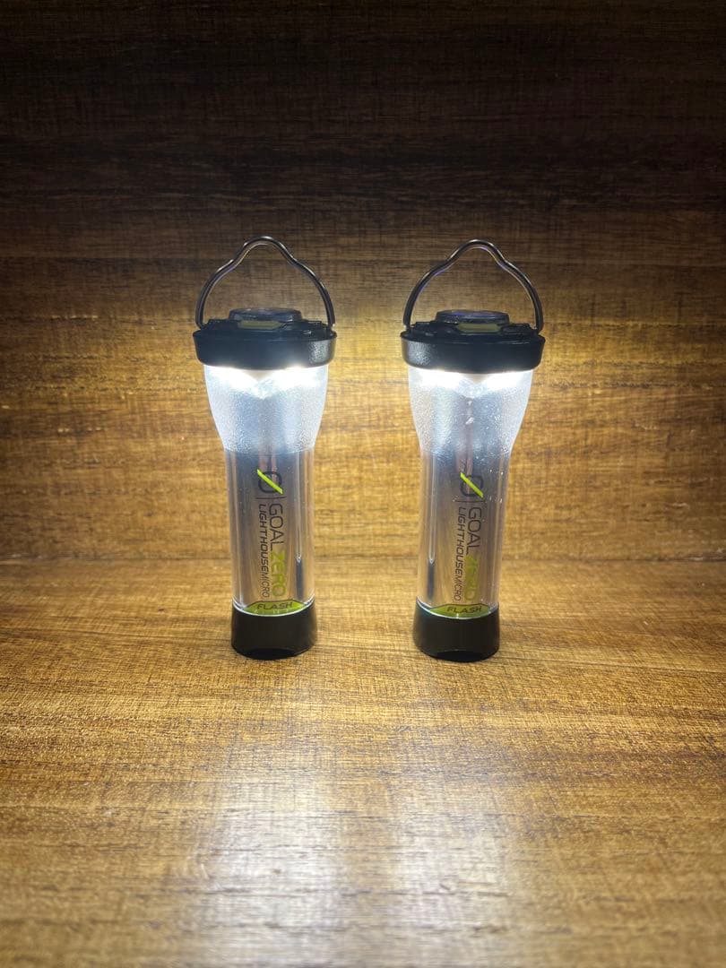 GOAL ZERO ライトハウス マイクロフラッシュ ブラック　2本