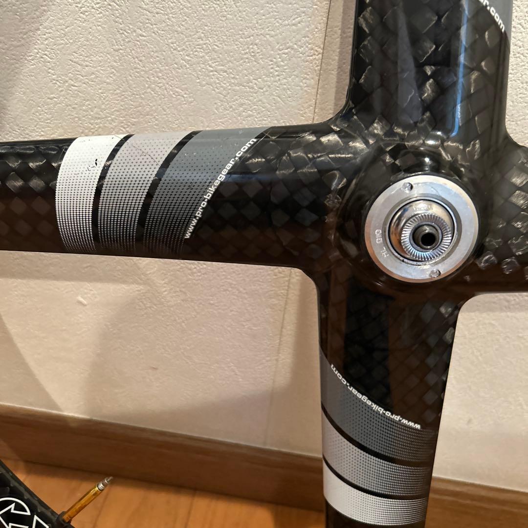 PRO(シマノ) TextremeDISC&4RAYS カーボンホイールセット