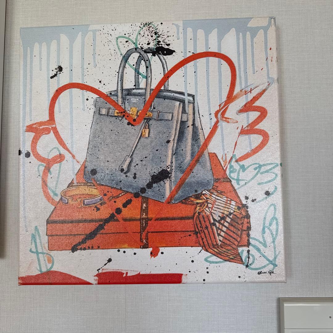 Oliver Gal My Blue Bag Remix キャンバス 41x41