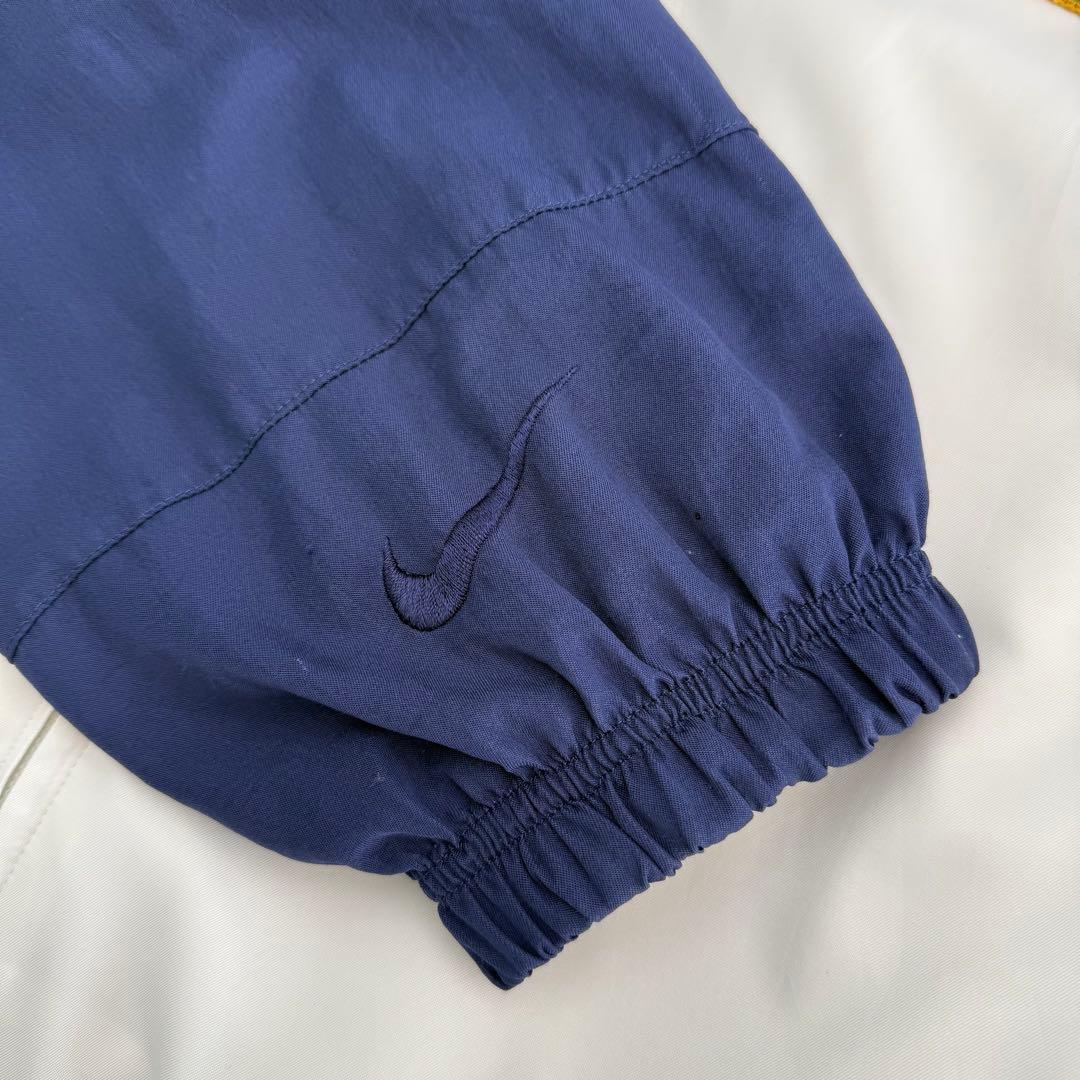 90sヴィンテージ OLD NIKE ナイキ テニスロゴ ナイロンジャケットXL