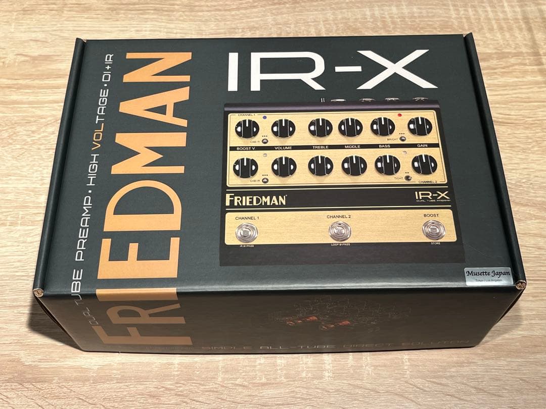 Friedman IR-X 真空管プリアンプ