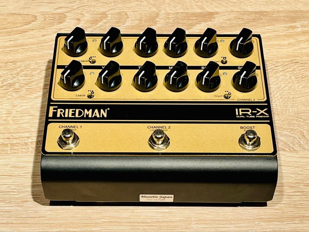 Friedman IR-X 真空管プリアンプ