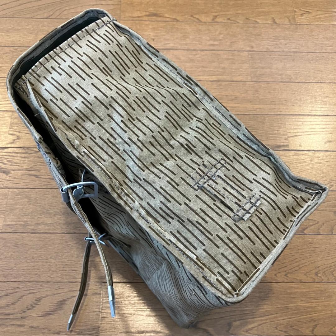 東ドイツ軍 ★ NVA レインドロップ迷彩 バッグ ★ デッドストック