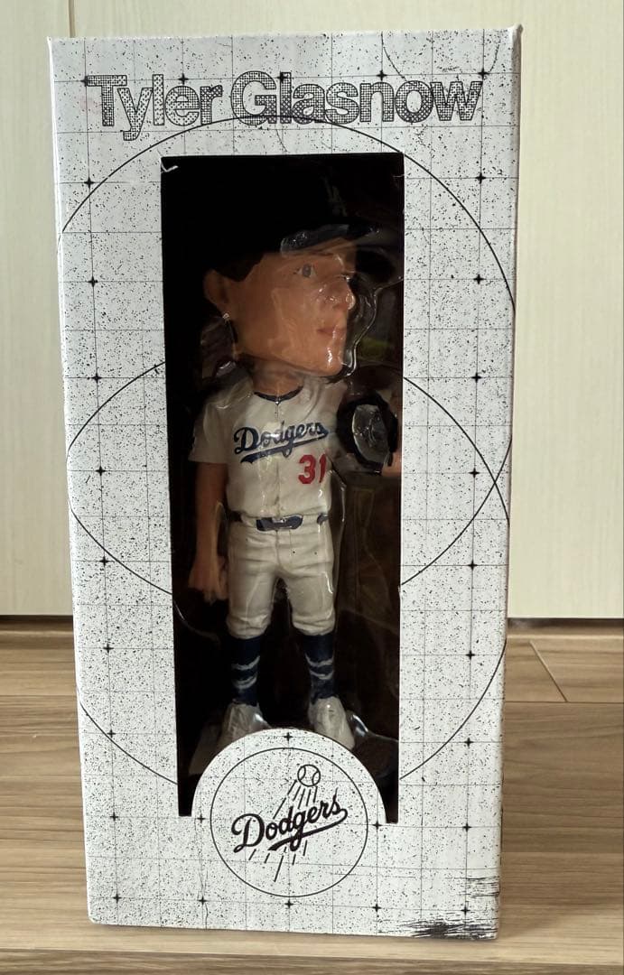 【2025年9月21日来場者限定】ドジャース　グラスノー　ボブルヘッド