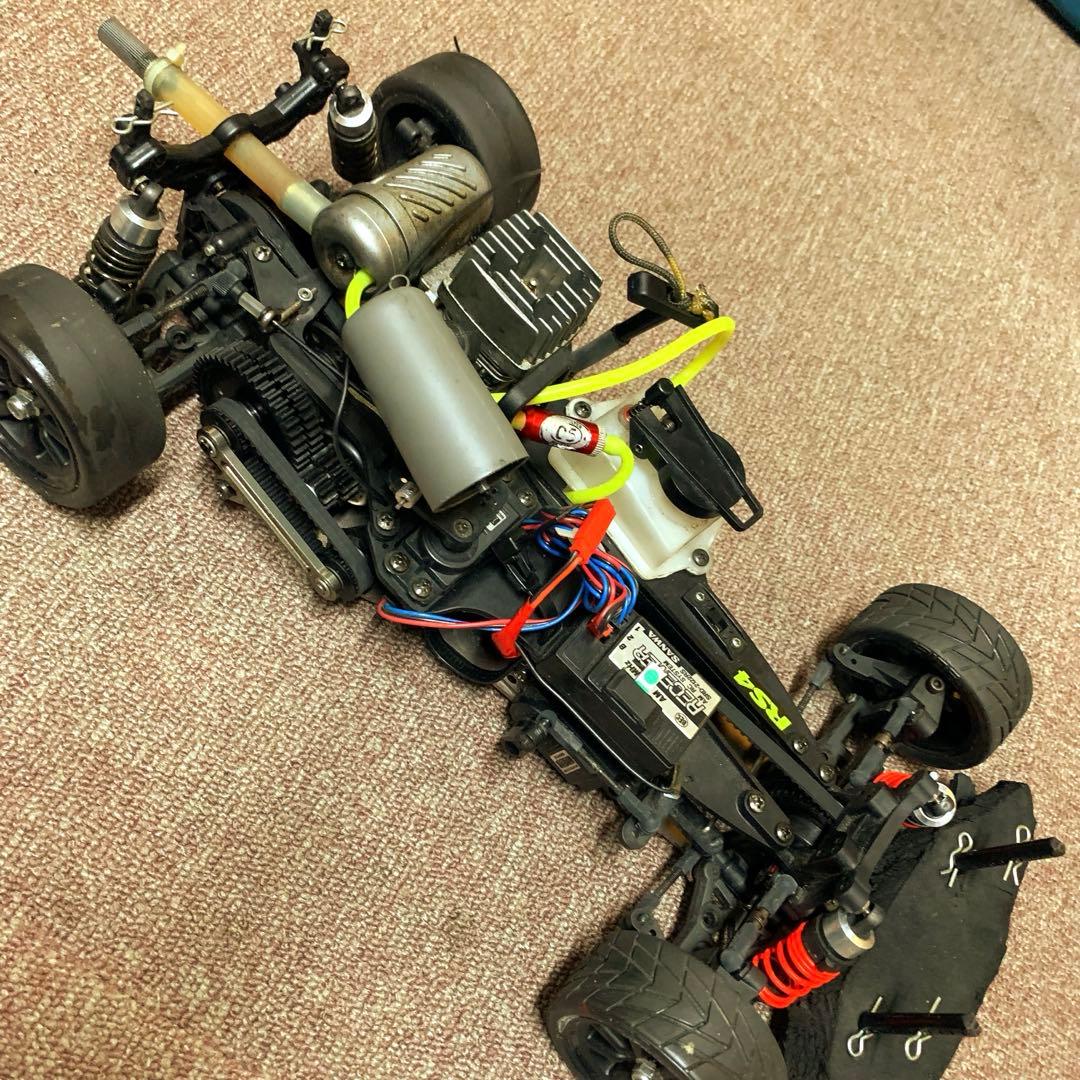 HPI ナイトロRS4 部品取り 放置車両