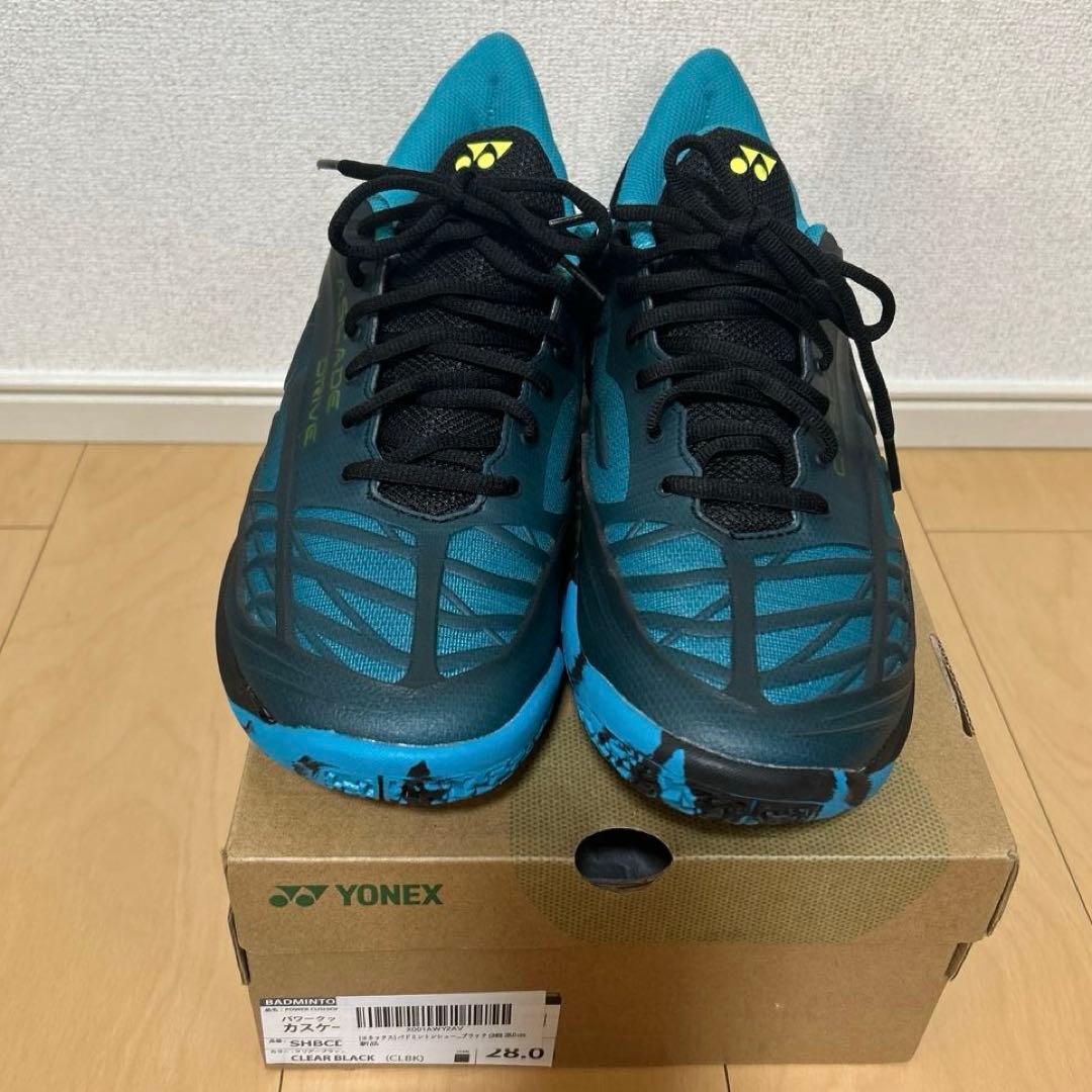YONEX CASDIVE シューズ 28.0cm ブラック/ブルー