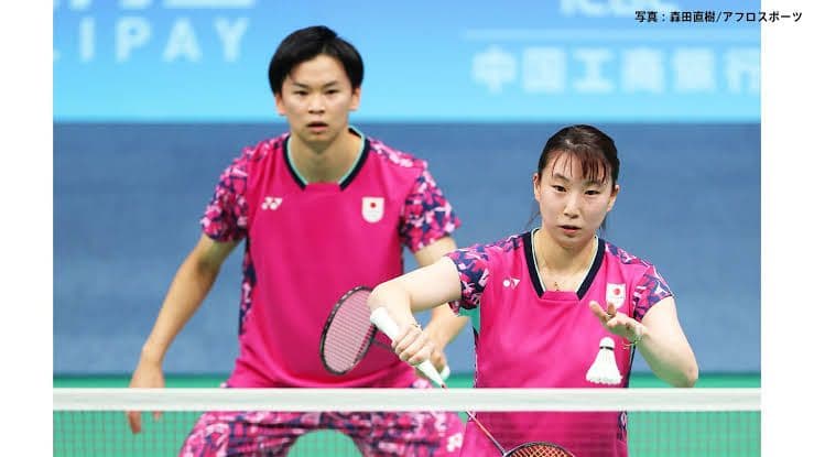 YONEX選手支給非売品 日本代表着用モデル 五輪ノースリーブシャツ桃田賢斗